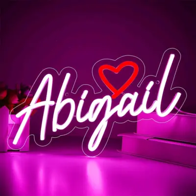 Custom LED neon sign for birthday holiday party
