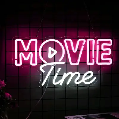 Add personality and style to your living spaces with custom LED neon signs. Perfect for bedrooms, game rooms, home bars, offices, and creative home decoration.