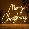 merry christmas neon sign