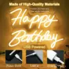 Happy Birthday LED Neon Sign - Image 2