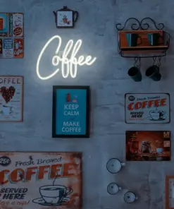 Alternative view of Coffee LED Neon Sign