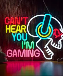 gaming neon sign